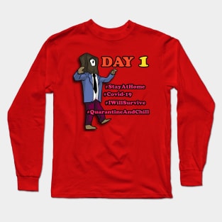 Stay At Home - COVID-19 Long Sleeve T-Shirt